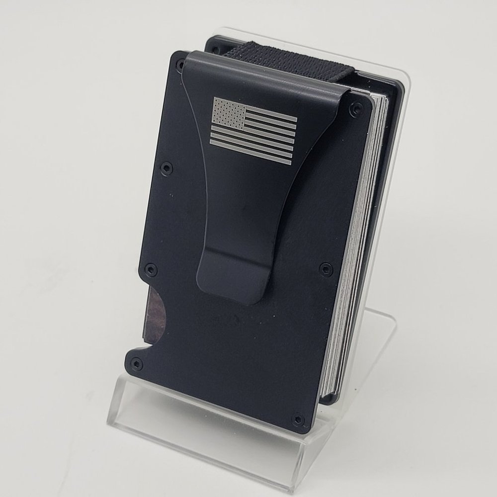 Carbon Fiber Slim Wallet & Key Organizer - Credit Card Case - RFID Metal Wallet